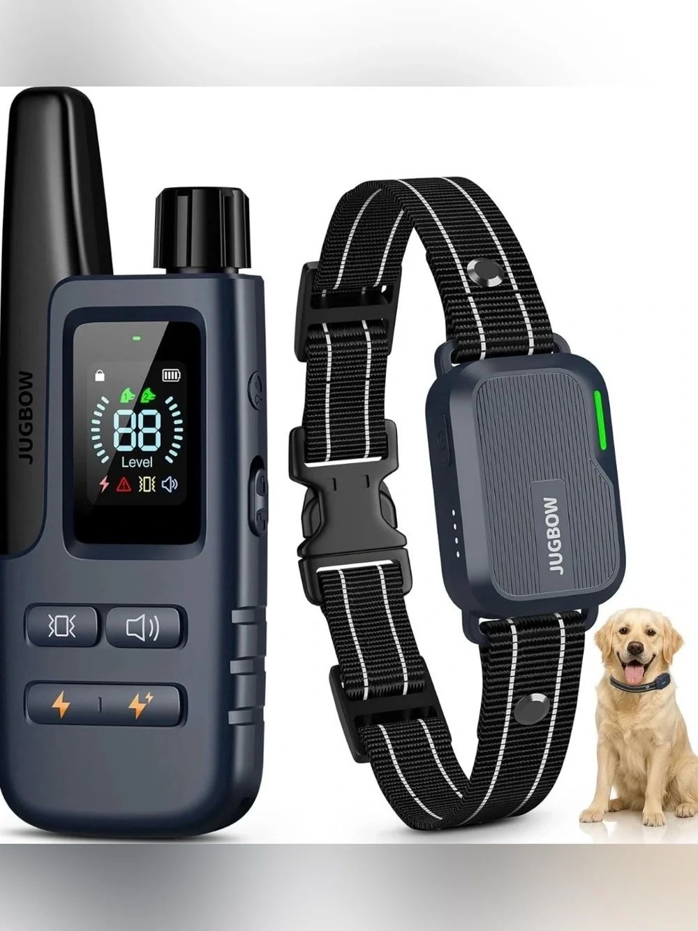 Dog Shock Collar - 4500FT Dog Training w Remote, IPX8 Waterproof electronic NEW
